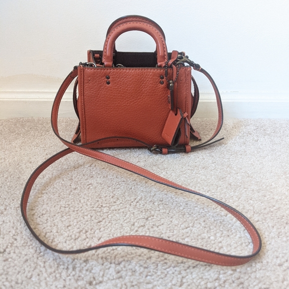 Coach Handbags - Coach 1941 Rogue 17 in Vermillion - EUC